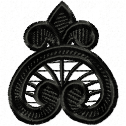 Lace Embroidery Design 4 Lace Embroidery Design 4